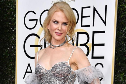 Nicole Kidman, en la gala de los Globos de Oro.