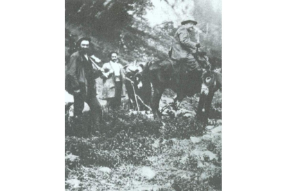 El Cainejo y Pedro Pidal, históricos montañeros de Picos.