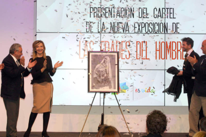 Alicia García, presenta el cartel de Las Edades del Hombre.