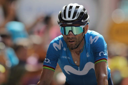 Alejandro Valverde dice adiós a los Juegos. CHRISTOPHE PETIT-TESSON
