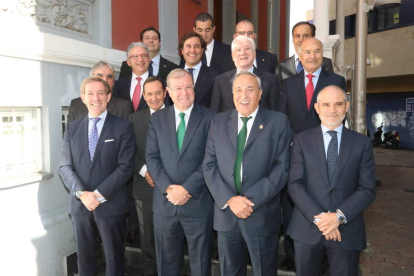El Consejo Regional se reunió ayer en la Cámara de León. RAMIRO