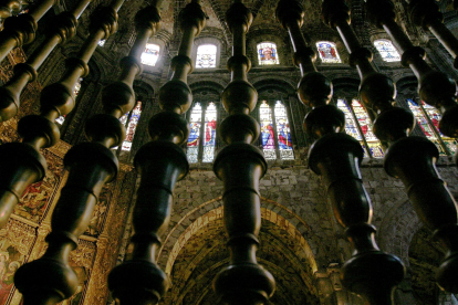 La Catedral de Ávila desde dentro. DAVID CASTRO