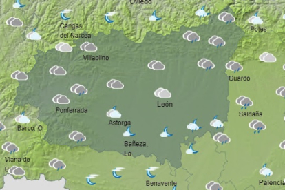 Previsión del tiempo en León apra hoy, 13 de septiembre 2022. AEMET