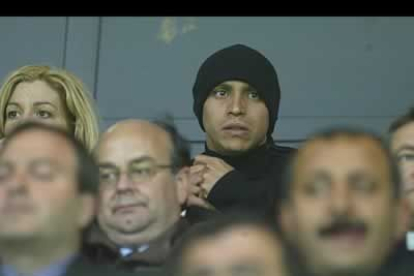 Uno de los invitados de lujo que estuvo en el encuentro fue el lateral del Real Madrid, Roberto Carlos.