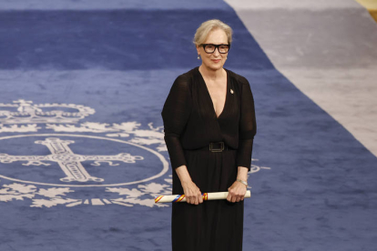 La actriz estadounidense Meryl Streep, Premio Princesa de Asturias de las Artes. BALLESTEROS