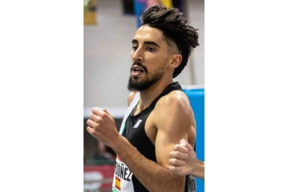 El atleta Saúl Ordóñez. DL