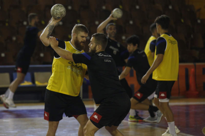 El equipo ademarista se presenta esta tarde ante su afición frente al equipo egipcio. FERNANDO OTERO