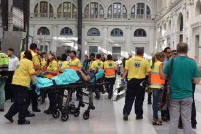 Fotogalería / Accidente de tren en la Estación de Francia en Barcelona