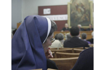 Imagen de una de las jornadas de convivencia de misioneros leoneses en el seminario de Regla.