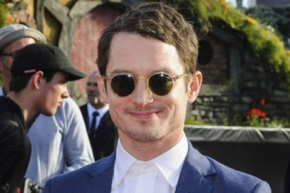 El actor Elijah Wood encarna al hobbit Frodo. REUTERS / MARK COOTE