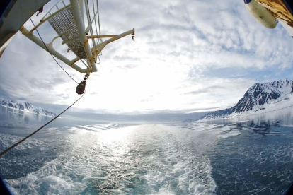 Imagen del Océano Glaciar Ártico.