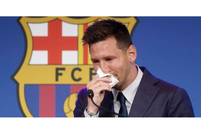 Lionel Messi deja el FC Barcelona tras quince años en el equipo de la Ciudad Condal. EFE