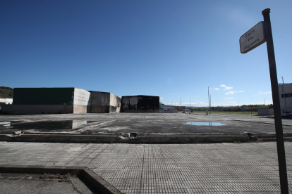 Vista del polígono industrial de Bembibre. ANA F. BARREDO