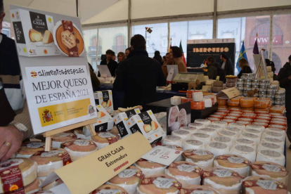 Imagen de la feria Iberqueso del año pasado. MEDINA