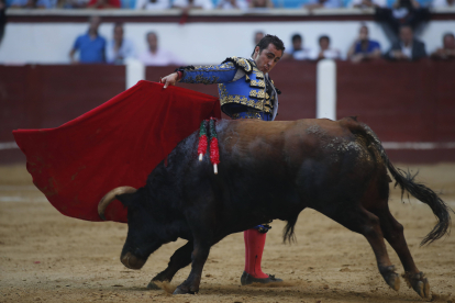 El Fandi, en 2018,  en León. JESÚS F. SALVADORES