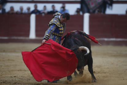 El Fandi, en 2018,  en León. JESÚS F. SALVADORES