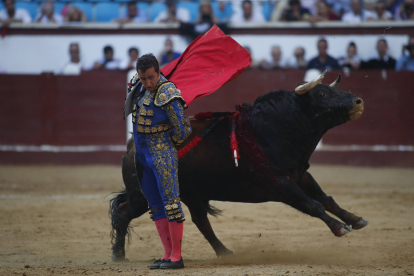 El Fandi, en 2018,  en León. JESÚS F. SALVADORES