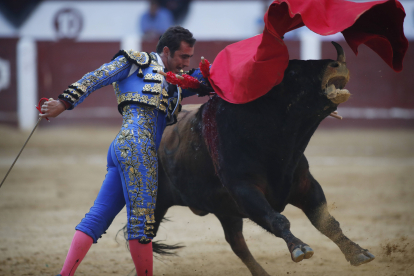 El Fandi, en 2018,  en León. JESÚS F. SALVADORES