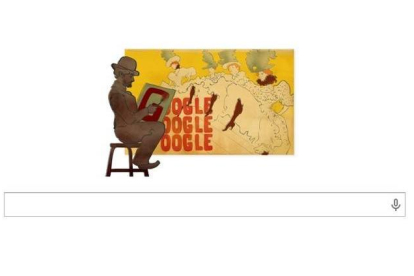 Google Doodle de Henri de Toulouse Lautrec.