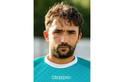 Javi Amor, delantero del Astorga. DL