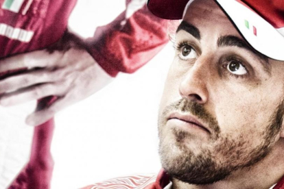 El piloto español Fernando Alonso, bicampeón del mundo de F-1, que este domingo participará en las 500 Millas de Indianápolis.