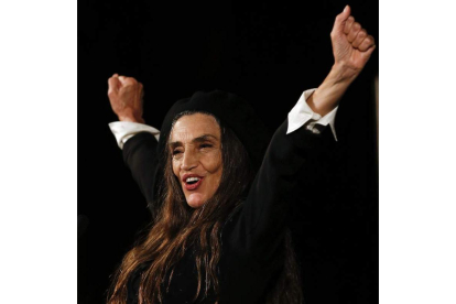 Ángela Molina, que recibirá el Goya de Honor. JAVIER ETXEZARRETA