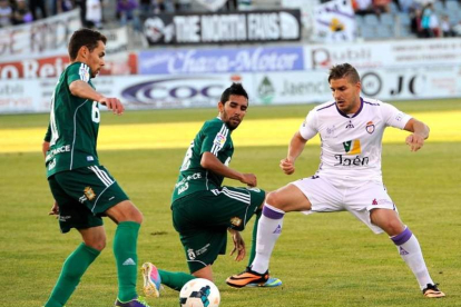 El triunfo en Jaén acabó siendo crucial para salvarse en la Liga 2013-2014. DL