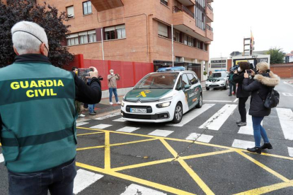 El hombre de 54 años detenido como presunto autor del homicidio de un niño de 9 años en Lardero (La Rioja) el pasado jueves. JAVIER BELVER