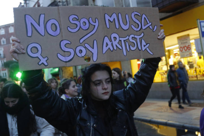 La manifestación organizada por la Comisión 8-M. FERNANDO OTERO