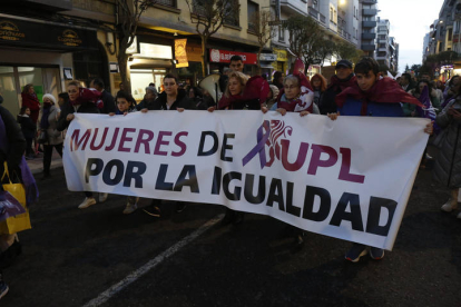 La manifestación organizada por la Comisión 8-M. FERNANDO OTERO