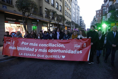 La manifestación organizada por la Comisión 8-M. FERNANDO OTERO
