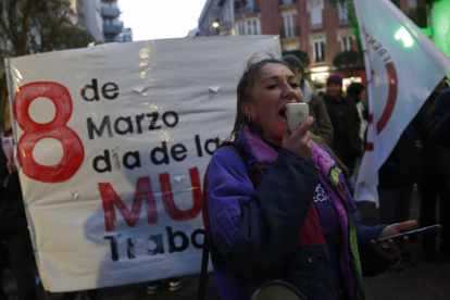 La manifestación organizada por la Comisión 8-M. FERNANDO OTERO