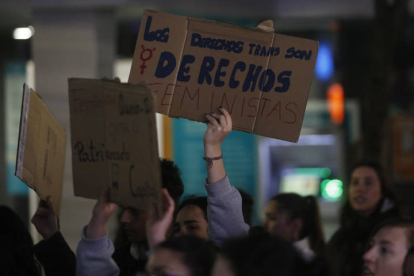 La manifestación organizada por la Comisión 8-M. FERNANDO OTERO