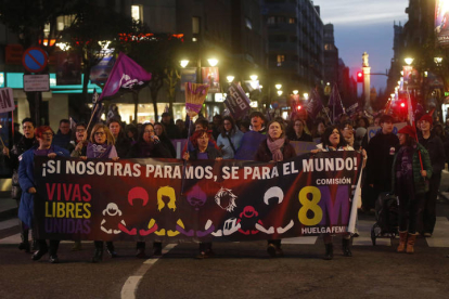 La manifestación organizada por la Comisión 8-M. FERNANDO OTERO