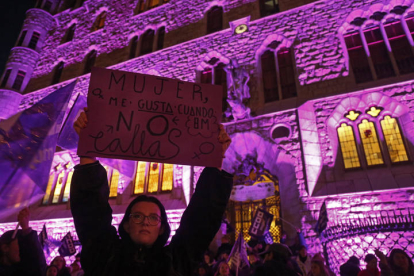 La manifestación organizada por la Comisión 8-M. FERNANDO OTERO