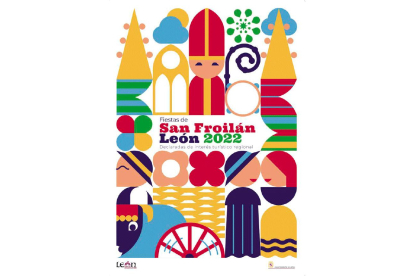 Cartel oficial de las fiestas de San Froilán