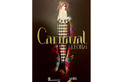 Cartel anunciador del Carnaval de León 2023. DL