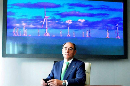 Ignacio Galán presidió ayer la junta de accionistas de Iberdrola celebrada via online. IBERDROLA