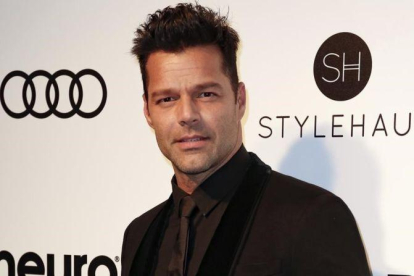 El cantante Ricky Martin.