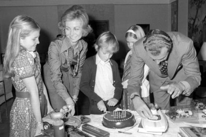 30-1-1976. Octavo cumpleaños del príncipe Felipe. EFE