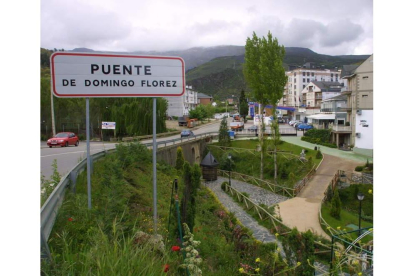 Acceso a Puente de Domingo Flórez. ANA F. BARREDO