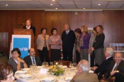 Emilio Fernández es el presidente de Unicef en León