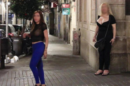 La Rambla de Barcelona, una de las zonas donde se ofrecen servicios de prostitución.