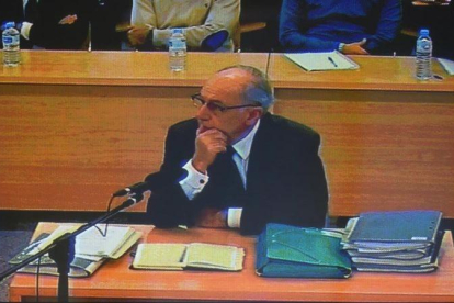 Rodrigo Rato, en el juicio por la salida a bolsa de Bankia.