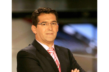 El presentador de RTVCyL, Juan Manuel Pérez.