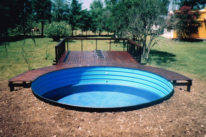 Piscinas acero galvanizado en León: así son las piscinas de tendencia