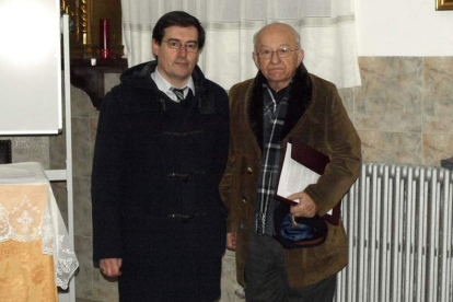 Los historiadores Siro Sanz y Eutimio Martino.