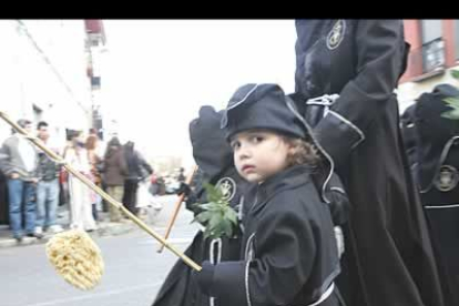 Para los más pequeños, la procesión de las Palmas supone uno de los actos más emotivos de la Semana Santa.