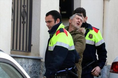 Magentí, el día de su detención
