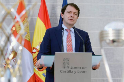 El presidente de la Junta de Castilla y León, Alfonso Fernández Mañueco. EFE|NACHO GALLEGO